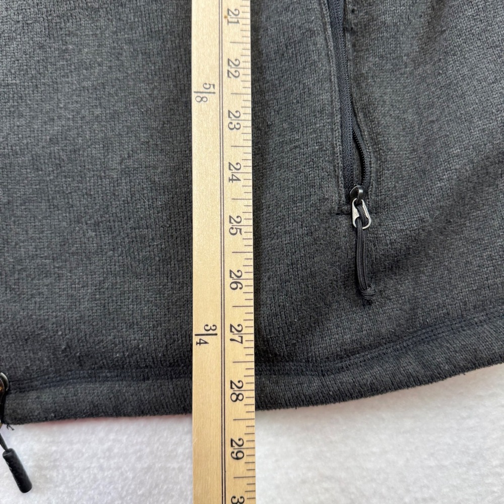 The North Face Jacket Mens XL Grey Gordon Lyons Full Zip Hoodie Sweater Fleece - Picture 7 of 8